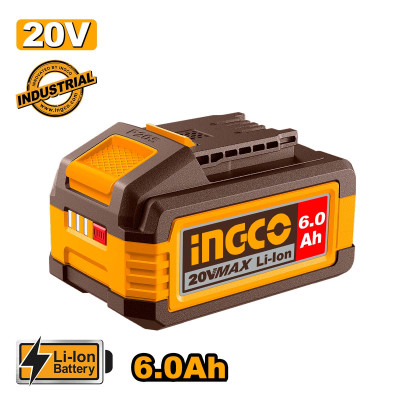 Ingco Μπαταρία 20V 6.0Ah Li-Ion FBLI2126