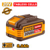 Ingco Μπαταρία 20V 8.0Ah Li-Ion με τεχνολογία Tabless Cells FBLI2158