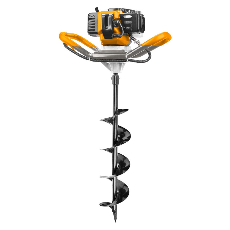 INGCO Γεωτρύπανο Βενζίνης 2HP με Αρίδα 15x80cm GEA55221-1