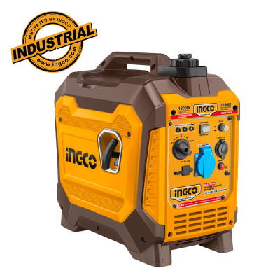 INGCO Γεννήτρια Inverter Βαλιτσάκι Βενζίνης 2kW 2.5kVA 2.5HP GEI23006