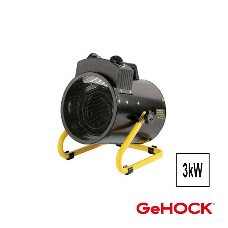 GeHOCK Βιομηχανικό Ηλεκτρικό Αερόθερμο 3kW EFH224303