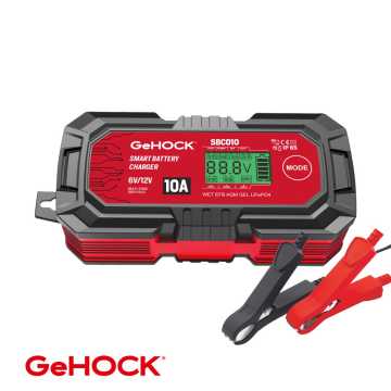 GeHOCK Φορτιστής-Συντηρητής Μπαταρίας Αυτοκινήτου 12V 10A 160W SBC010 GeHOCK Φορτιστής-Συντηρητής Μπαταρίας Αυτοκινήτου 12V 10A 160W SBC010