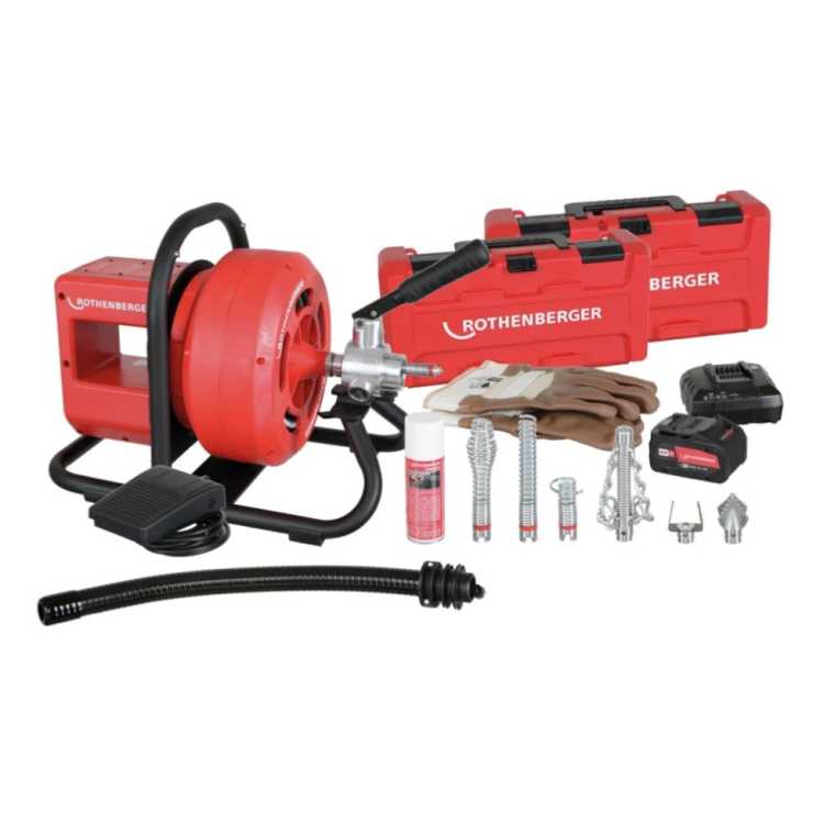 ROTHENBERGER Αποφρακτικό Μηχάνημα RODRUM VarioClean 1000003348