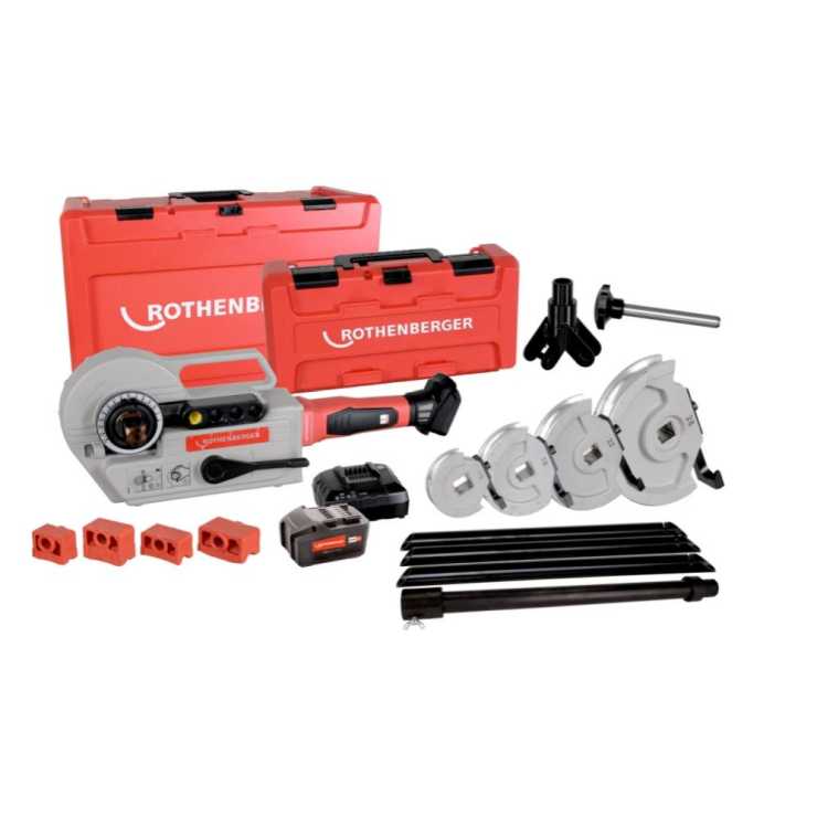 ROTHENBERGER ΣΕΤ ROBEND 4000 E, 15-18-22-28mm Μηχανή Κάμψης 1000003392