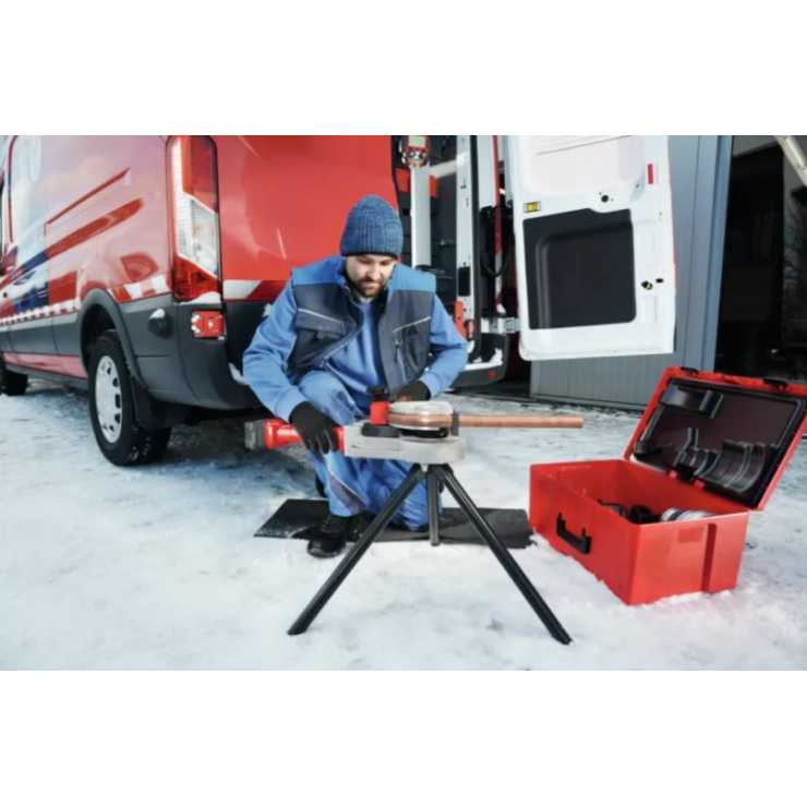 ROTHENBERGER ΣΕΤ ROBEND 4000 E Set, 1/2-5/8-3/4-7/8-11/8, Ε.Ε. Μηχανή Κάμψης 1000003394