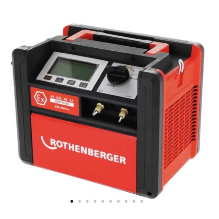 ROTHENBERGER ROREC Pro A3, 230 V, EU ΜΗΧΑΝΗ ΑΝΑΚΤΗΣΗΣ ΨΥΚΤΙΚΩΝ ΥΓΡΩΝ 1500004451