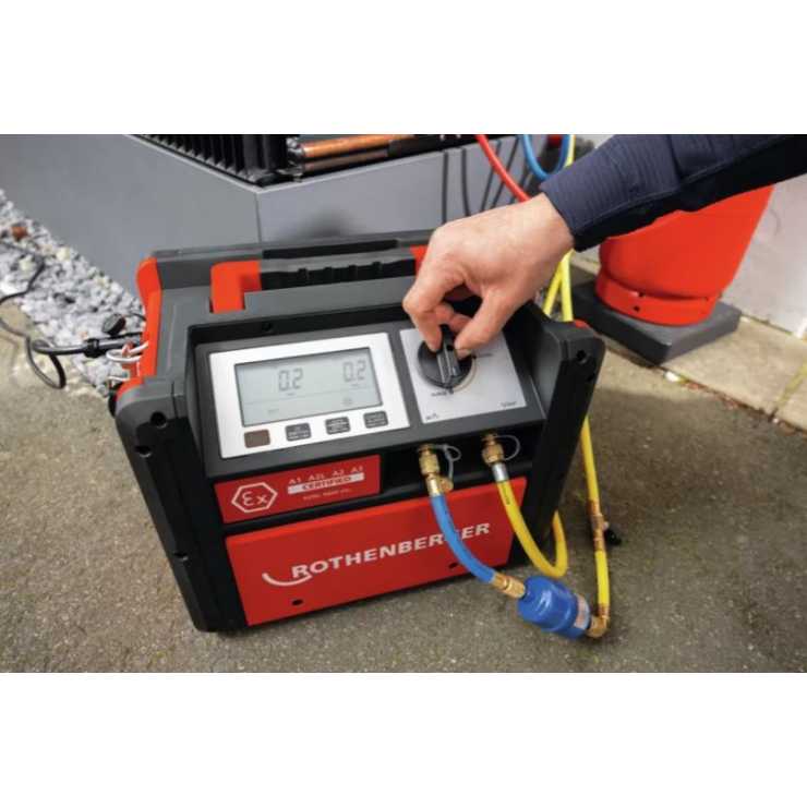 ROTHENBERGER ROREC Pro A3, 230 V, EU ΜΗΧΑΝΗ ΑΝΑΚΤΗΣΗΣ ΨΥΚΤΙΚΩΝ ΥΓΡΩΝ 1500004451