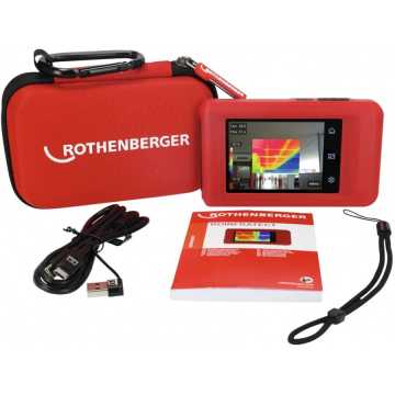 Rothenberger 1500005132 Θερμοκάμερα με Οθόνη 3.5" για Θερμοκρασίες από -20°C έως 400°C