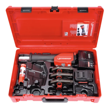 Rothenberger ROMAX 4000 Ηλεκτρουδραυλική πρέσσα με 4 καλουπια 100000