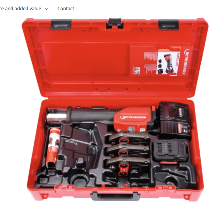 Rothenberger ROMAX 4000 Ηλεκτρουδραυλική πρέσσα 1000001840