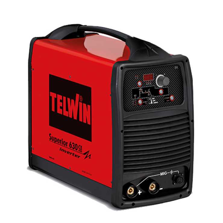 TELWIN SUPERIOR 630 CE VRD ΤΡΙΦΑΣΙΚΗ ΗΛΕΚΤΡΟΚΟΛΛΗΣΗ INVERTER 600A 816032