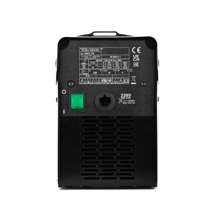 TELWIN Inverter Ηλεκτροσυγκόλληση BIMAX 140i Synergic 816168