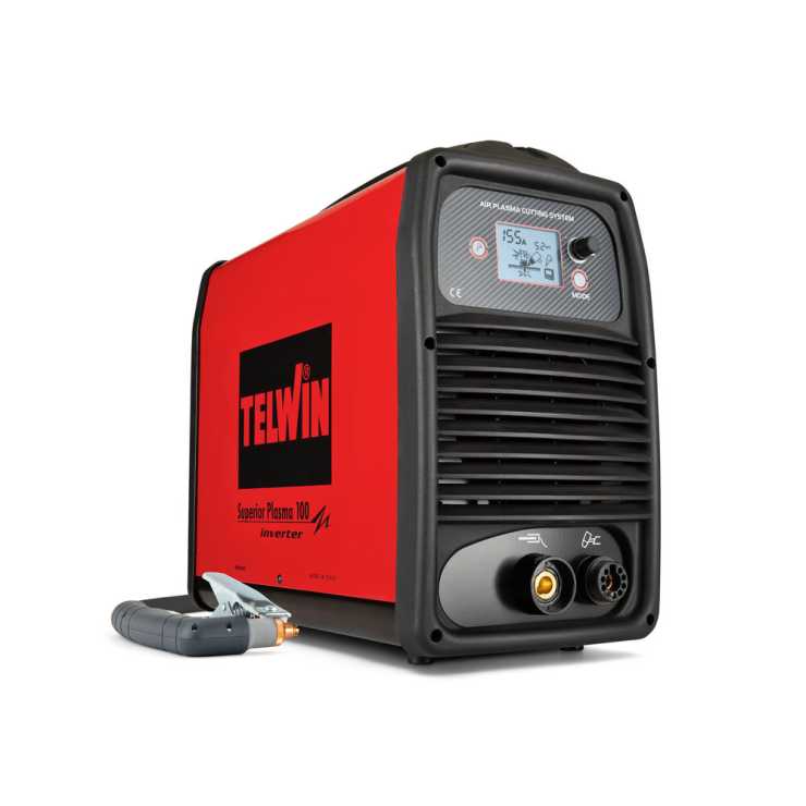TELWIN Inverter Ηλεκτροσυγκόλληση SUPERIOR PLASMA 100 816173