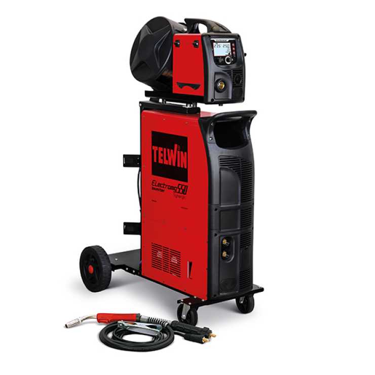 Telwin Inverter Ηλεκτροσυγκόλληση Electromig 550 Synergic Aqua  816194
