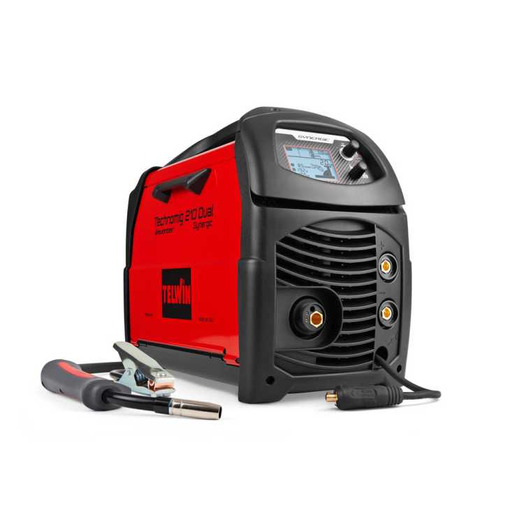 Telwin Inverter Ηλεκτροσυγκόλληση Technomig 210 Dual Synergic 816231
