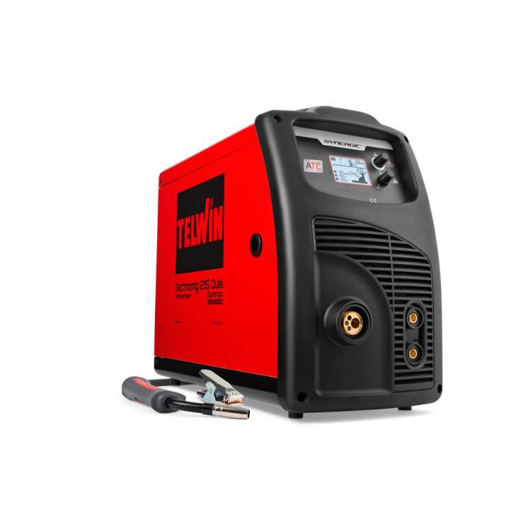 Telwin Inverter Ηλεκτροσυγκόλληση Technomig 215 Dual Synergic 816232