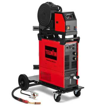 Telwin Inverter Ηλεκτροσυγκόλληση Supermig 600I Xd Pack + Trolley Aqua 816915