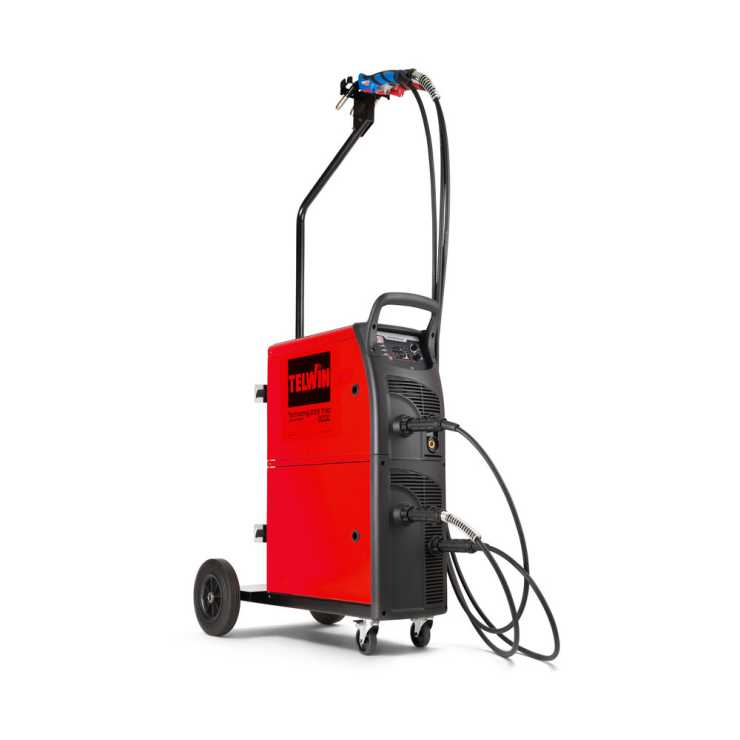 Telwin Inverter Μηχανή Συγκόλλησης Technomig 233 Treo Synergic 816965