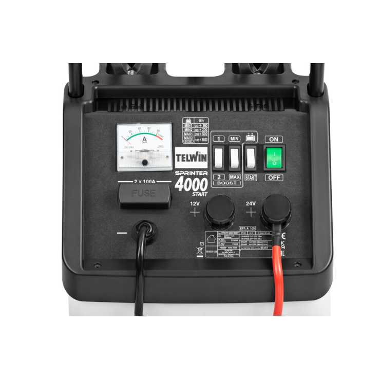 Telwin Ηλεκτρονικός Φορτιστής – Συντηρητής Μπαταριών Sprinter 4000 Start 829491