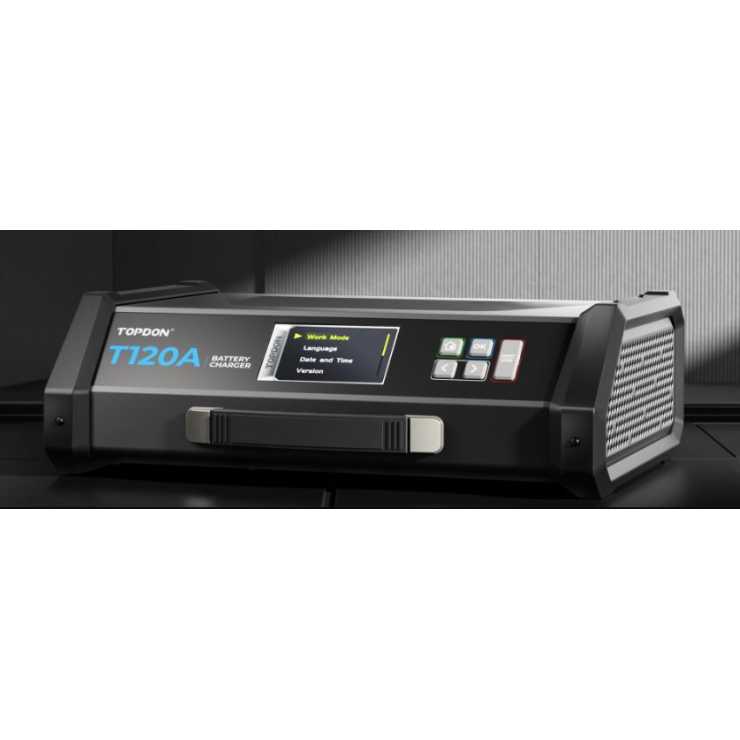Topdon Έξυπνος Φορτιστής & Συντηρητής 12V&24V 120A (5m) T120000-5m