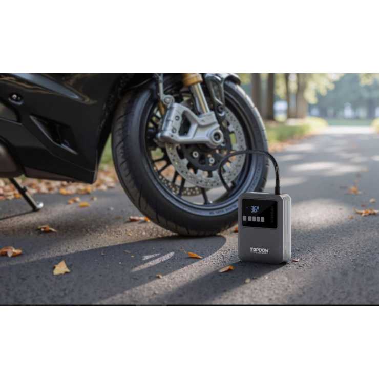Topdon 2-σε-1 Eκκινητής και Αεροσυμπιεστής 1200A V1200Air
