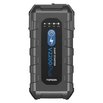 Topdon Εκκινητής λιθίου & Διαγνωστικό μπαταρίας V2200PLUS 2200A