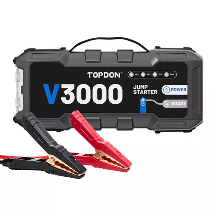 Topdon Εκκινητής λιθίου 3000A V3000