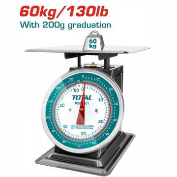 TOTAL ΖΥΓΑΡΙΑ ΕΛΑΤΗΡΙΟΥ 60Kg (TESA5601) TOTAL ΖΥΓΑΡΙΑ ΕΛΑΤΗΡΙΟΥ 60Kg (TESA5601)