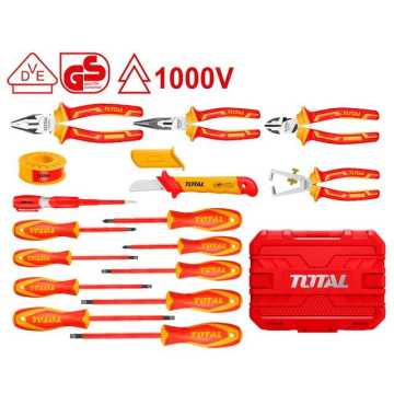 TOTAL ΚΑΣΕΤΙΝΑ ΕΡΓΑΛΕΙΩΝ ΧΕΙΡΟΣ 1000V VDE 16ΤΕΜ (THKITH1601) TOTAL ΚΑΣΕΤΙΝΑ ΕΡΓΑΛΕΙΩΝ ΧΕΙΡΟΣ 1000V VDE 16ΤΕΜ (THKITH1601)
