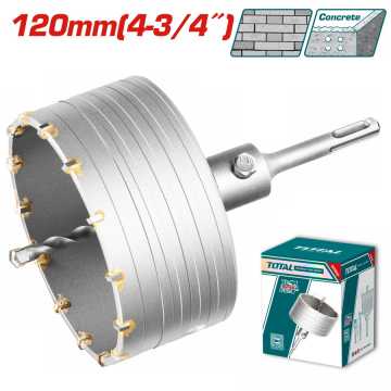 Total Διαμαντοκορωνα Μπετου Sds - Plus 120Mm (Tac4301201)