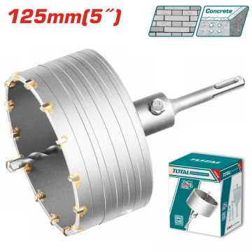 Total Διαμαντοκορωνα Μπετου Sds - Plus 125Mm (Tac4301251)