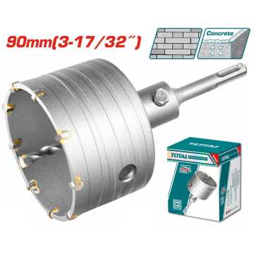 Total Διαμαντοκορωνα Μπετου Sds - Plus 90Mm (Tac430901)