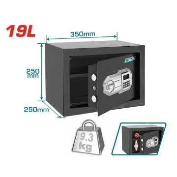 Total Ηλεκτρονικο Χρηματοκιβωτιο 19Lit (Tesf2501) Total Ηλεκτρονικο Χρηματοκιβωτιο 19Lit (Tesf2501)