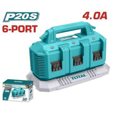 Total Ταχυφορτιστης 4A Βαλιτσακι Για ΜπαταρίαςLi-Ion 20V (Tfcli2064) Total Ταχυφορτιστης 4A Βαλιτσακι Για ΜπαταρίαςLi-Ion 20V (Tfcli2064)