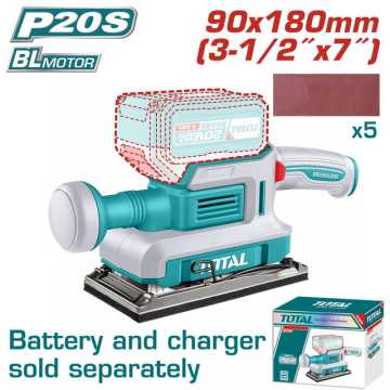 TOTAL ΕΠΑΓΓΕΛΜΑΤΙΚΟ ΠΑΛΜΙΚΟ ΤΡΙΒΕΙΟ ΜΠΑΤΑΡΙΑΣ Li-ion 20V / 90X180mm ΧΩΡΙΣ ΜΠΑΤΑΡΙΑ & ΦΟΡΤΙΣΤΗ (TFSLI2031) TOTAL ΕΠΑΓΓΕΛΜΑΤΙΚΟ ΠΑΛΜΙΚΟ ΤΡΙΒΕΙΟ ΜΠΑΤΑΡΙΑΣ Li-ion 20V / 90X180mm ΧΩΡΙΣ ΜΠΑΤΑΡΙΑ & ΦΟΡΤΙΣΤΗ (TFSLI2031)