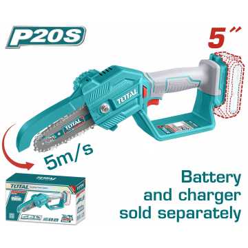Total Αλυσοπριονο Κλαδευτικο Μπατ. Li-Ion 20V Χωρις Μπαταρια & Φορτιστη (Tgsli2058) Total Αλυσοπριονο Κλαδευτικο Μπατ. Li-Ion 20V Χωρις Μπαταρια & Φορτιστη (Tgsli2058)