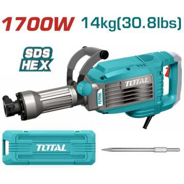 Total Σκαπτικο - Κατεδαφιστικό Sds-Hex 1.700W / 50J (Th217068) Total Σκαπτικο - Κατεδαφιστικό Sds-Hex 1.700W / 50J (Th217068)