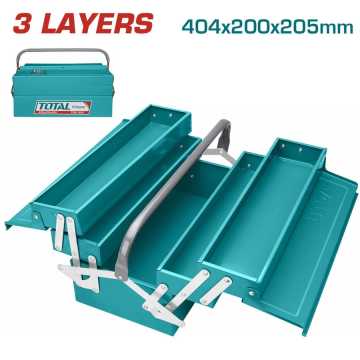 Total Εργαλειοθηκη Μεταλλικη 3 Διαμερισματων (Tht10702) Total Εργαλειοθηκη Μεταλλικη 3 Διαμερισματων (Tht10702)