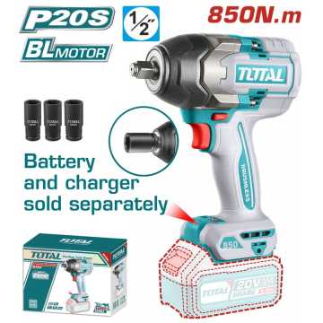 Total Μπουλονοκλειδο Μπαταρίας Li-Ion 20V / 850Nm (Tiwli20851) Total Μπουλονοκλειδο Μπαταρίας Li-Ion 20V / 850Nm (Tiwli20851)