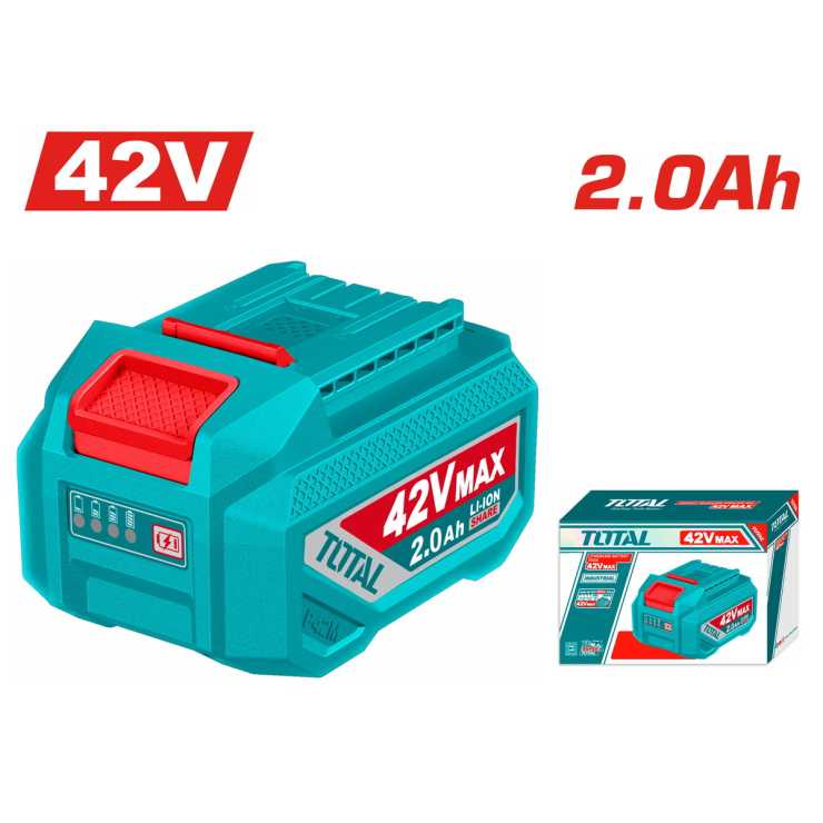 TOTAL ΕΠΑΓΓ. ΜΠΑΤΑΡΙΑ Li-ion 42V / 2Ah (TFBLI42201E)