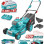 TOTAL ΕΠΑΓΓ. ΜΗΧΑΝΗ ΓΚΑΖΟΝ ΜΠΑΤ. Li-ion 2X20V / 5Ah / 46cm / 2 ΜΠΑΤ BL Motor (TLMLI20186)