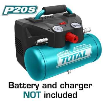 TOTAL ΑΕΡΟΣΥΜΠΙΕΣΤΗΣ ΑΕΡΟΣ ΜΠΑΤ. Li-ion 20V (TACLI2003)