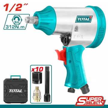 TOTAL ΣΕΤ ΑΕΡΟΚΛΕΙΔΟ 1/2" - 312Nm SUPER SELECT (TAT41125) TOTAL ΣΕΤ ΑΕΡΟΚΛΕΙΔΟ 1/2" - 312Nm SUPER SELECT (TAT41125)