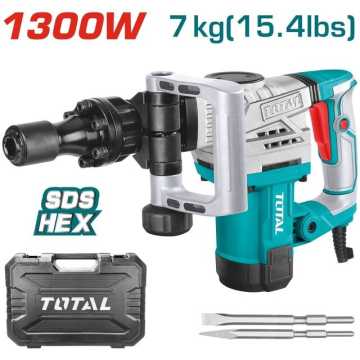 TOTAL ΕΠΑΓΓΕΛΜΑΤΙΚΟ ΣΚΑΠΤΙΚΟ - ΚΑΤΕΔΑΦ. SDS-HEX 1.300W / 20J (TH2130016) TOTAL ΕΠΑΓΓΕΛΜΑΤΙΚΟ ΣΚΑΠΤΙΚΟ - ΚΑΤΕΔΑΦ. SDS-HEX 1.300W / 20J (TH2130016)