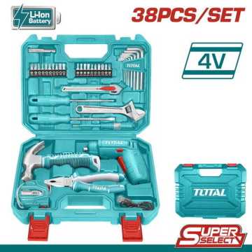 TOTAL ΣΕΤ ΚΑΤΣΑΒΙΔΙ ΜΠΑΤ. Li-ion 4V 38ΤΕΜ SUPER SELECT (THKTHP10386) TOTAL ΣΕΤ ΚΑΤΣΑΒΙΔΙ ΜΠΑΤ. Li-ion 4V 38ΤΕΜ SUPER SELECT (THKTHP10386)