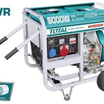 TOTAL ΗΛΕΚΤΡΟΓΕΝΝΗΤΡΙΑ DIESEL ΤΡΙΦΑΣΙΚΗ 5.000W (TP450003)