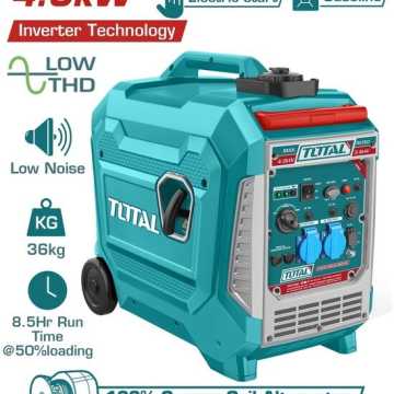 TOTAL ΕΠΑΓΓΕΛΜΑΤΙΚΗ ΗΛΕΚΤΡΟΓΕΝΝΗΤΡΙΑ ΒΕΝΖΙΝΗΣ INVERTER 4.000W (TP547506E)