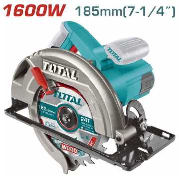 TOTAL ΕΠΑΓΓ. ΔΙΣΚΟΠΡΙΟΝΟ ΞΥΛΟΥ 1.600W - 185mm (TS1161856) TOTAL ΕΠΑΓΓ. ΔΙΣΚΟΠΡΙΟΝΟ ΞΥΛΟΥ 1.600W - 185mm (TS1161856)
