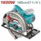 TOTAL ΕΠΑΓΓ. ΔΙΣΚΟΠΡΙΟΝΟ ΞΥΛΟΥ 1.600W - 185mm (TS1161856)