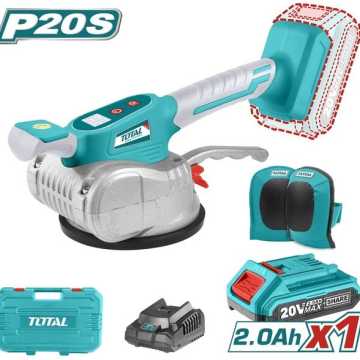 TOTAL ΔΟΝΗΤΙΚΟ ΠΛΑΚΙΔΙΩΝ ΜΠΑΤ. Li-ion 20V / 2Ah / 1 ΜΠΑΤΑΡΙΑ (TTVLI20101) TOTAL ΔΟΝΗΤΙΚΟ ΠΛΑΚΙΔΙΩΝ ΜΠΑΤ. Li-ion 20V / 2Ah / 1 ΜΠΑΤΑΡΙΑ (TTVLI20101)